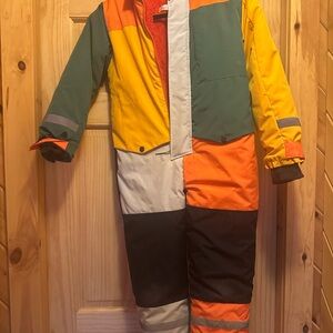 Colorblock Snowsuit for Kids